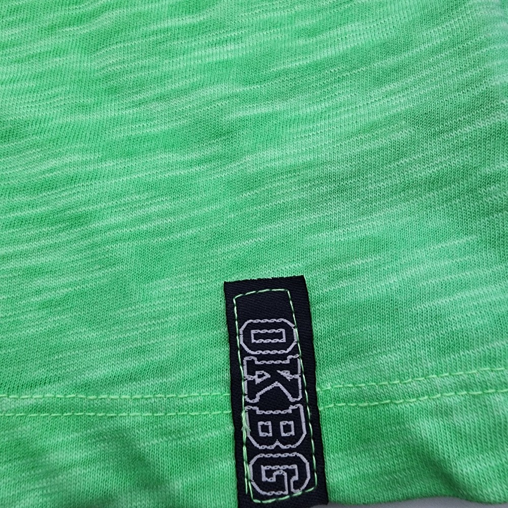 OshKosh Bgosh Boys Colorblock Pocket T-Shirt‎ Kids Top, White/Green, Size 7 - Picture 2 of 9